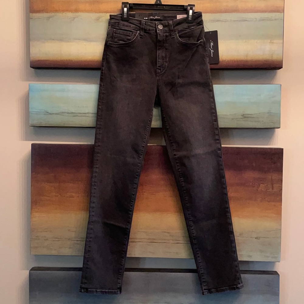 🔥 Mavi | Lea High-Rise Straight Crop Jeans